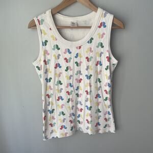 HANNA ANDERSSON DISNEY MICKEY MOUSE WOMEN'S TANK‎ TOP PAJAMAS SZ M